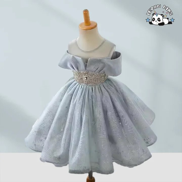 LEZONKIDS - Vestidos Formais por Atacado para Meninas, Vestidos de Noiva para Crianças, Vestidos de Princesa para Meninas